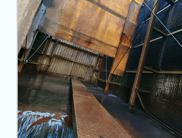 西安工厂冷却塔填料更换