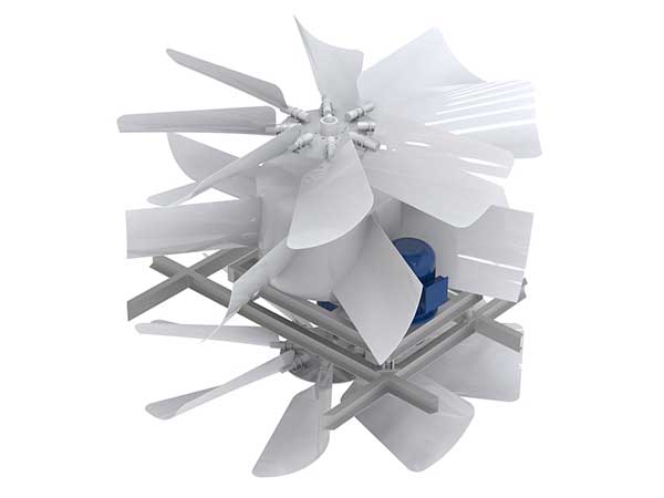 超静音冷却塔铝合金风机