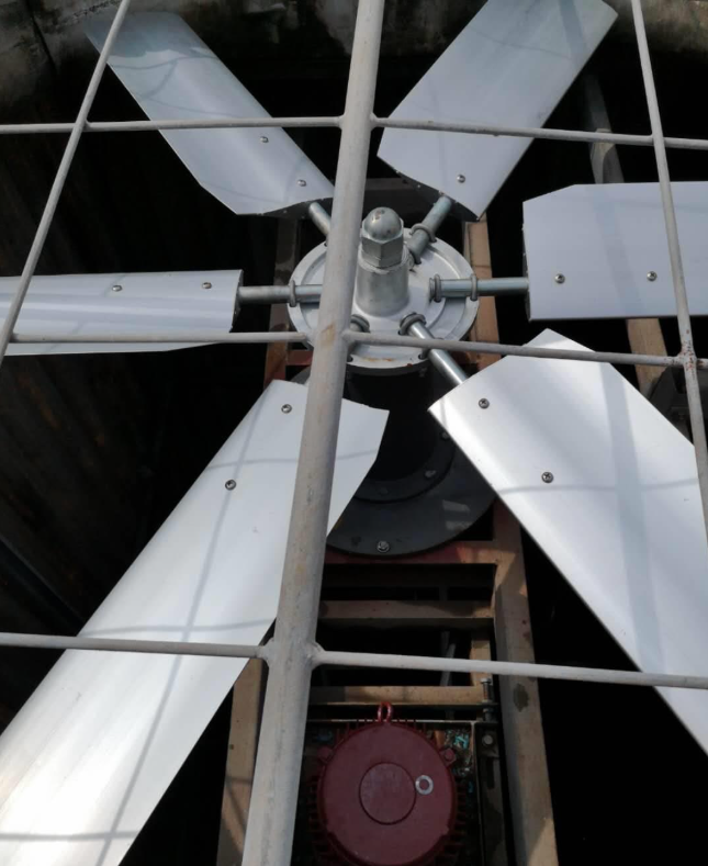 冷却塔风机安装维护要点