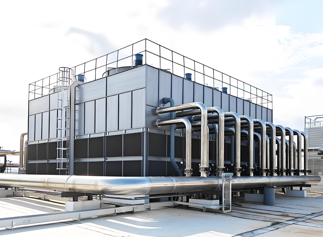 工业冷却塔冬季结冰原因